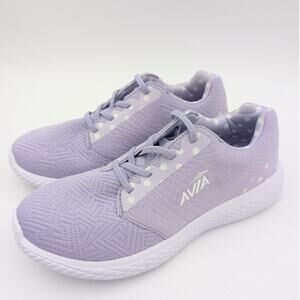 Avia Avi-Kismet Girls Fashion Sneaker Shoes Pastel Lilac/White Size US6 EU38.5